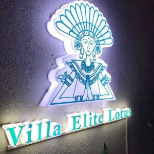 Huruf Timbul - Villa